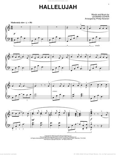 Hallelujah (arr. Phillip Keveren)