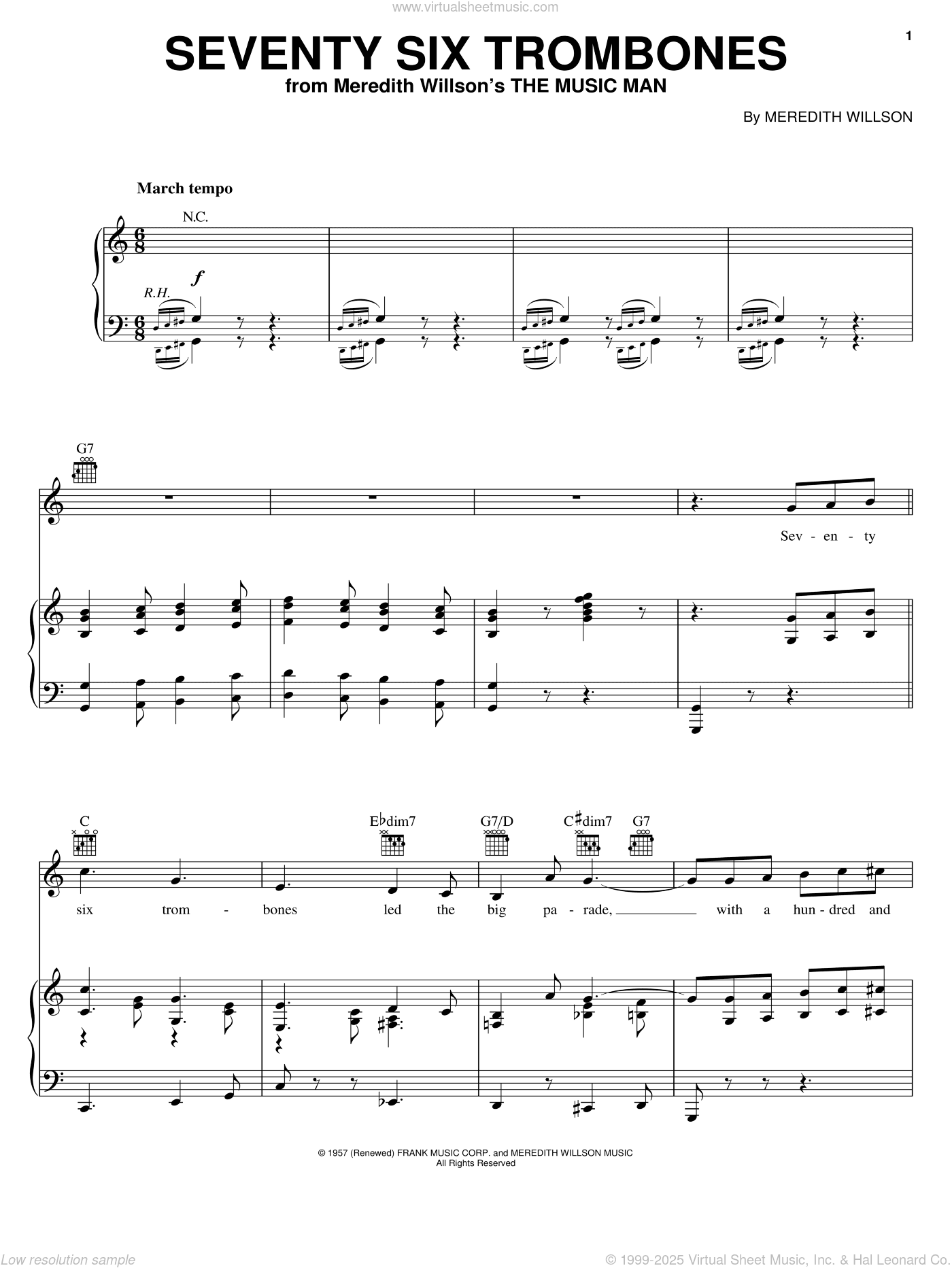 Seventy Six Trombones
