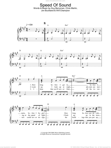 Speed Of Sound, (easy)