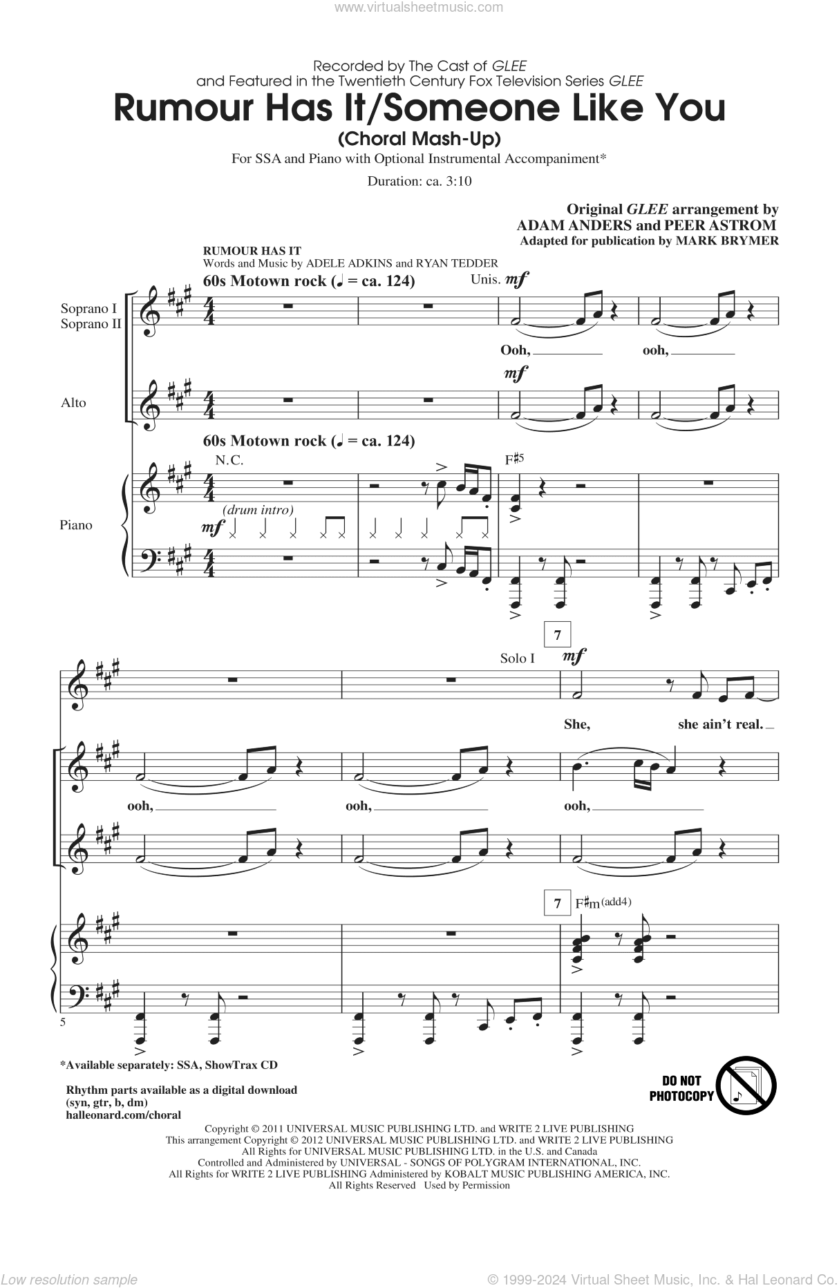Rumour Has It / Someone Like You