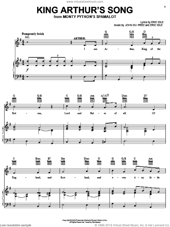 King Arthur's Song