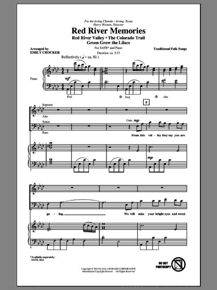 Red River Memories (Medley)