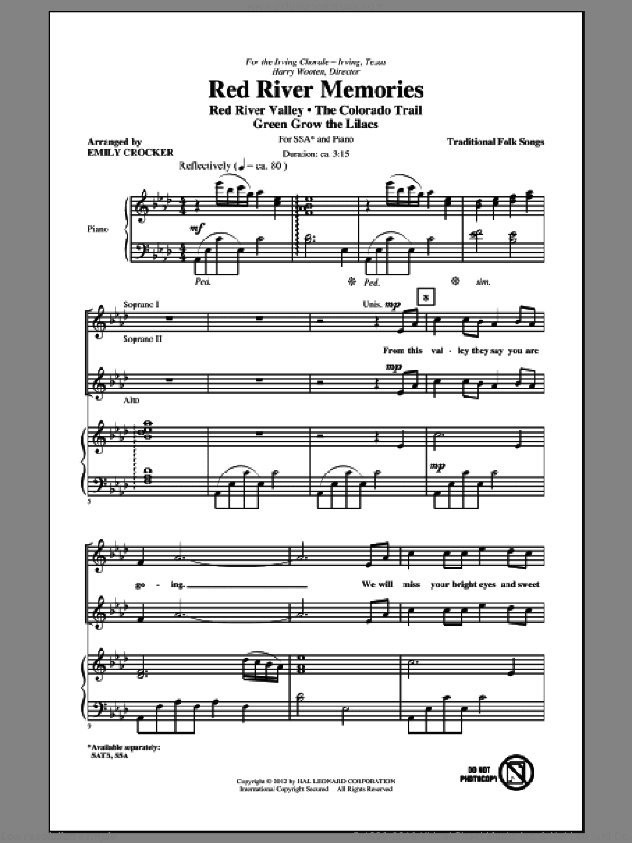 Red River Memories (Medley)