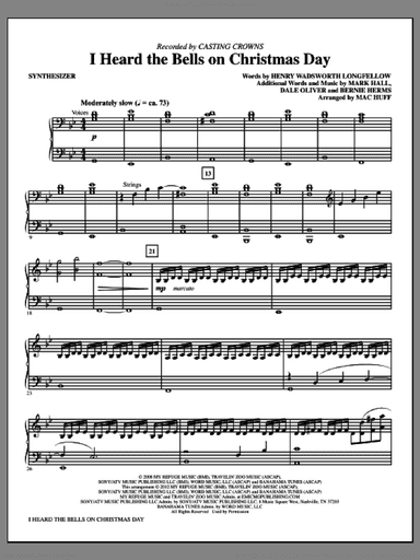 I Heard The Bells On Christmas Day (complete set of parts)