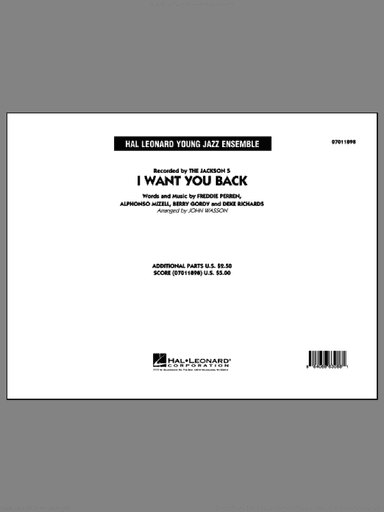 I Want You Back (COMPLETE)