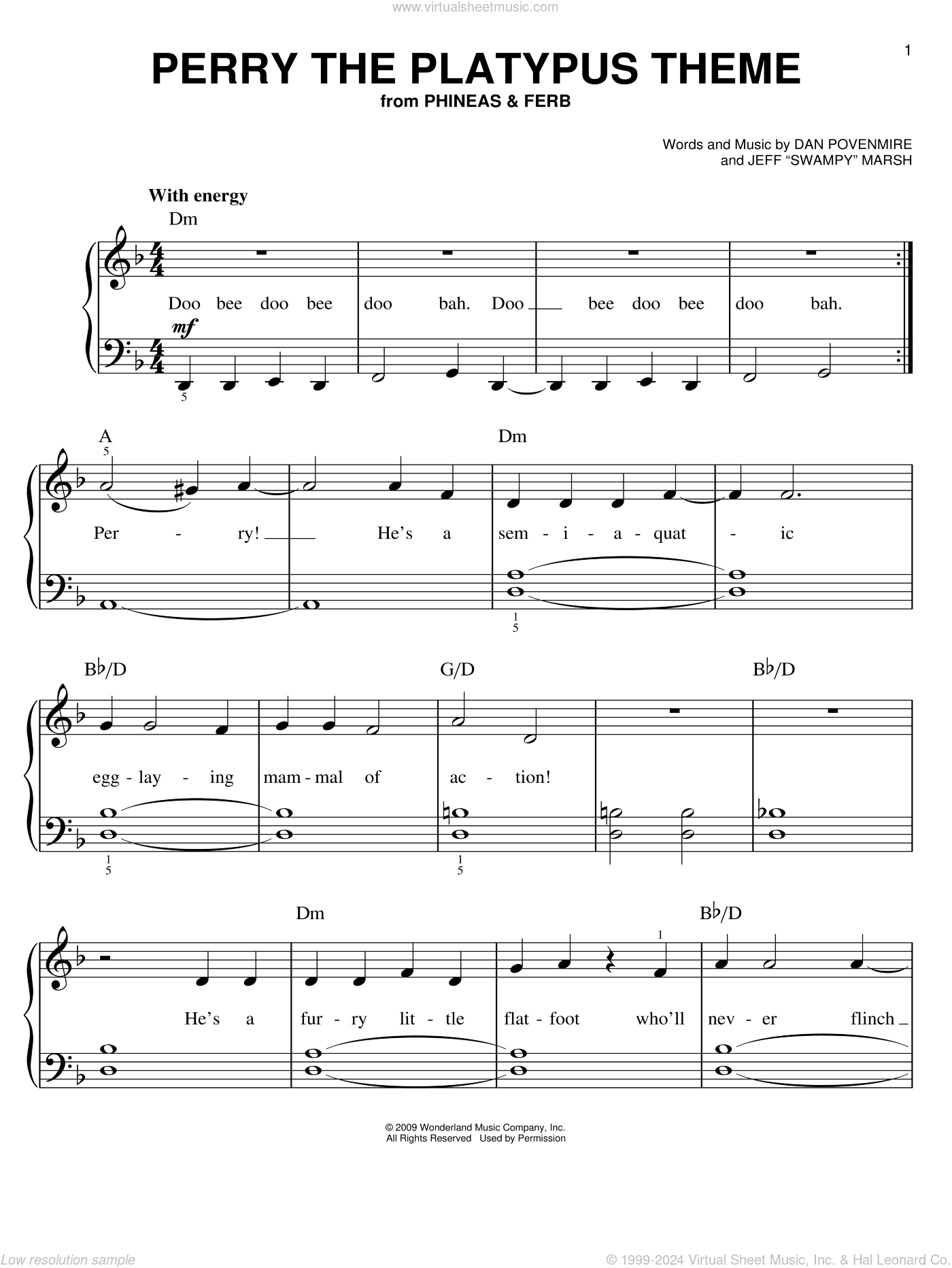 Perry The Platypus Theme