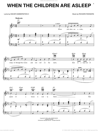 When The Children Are Asleep (from Carousel)