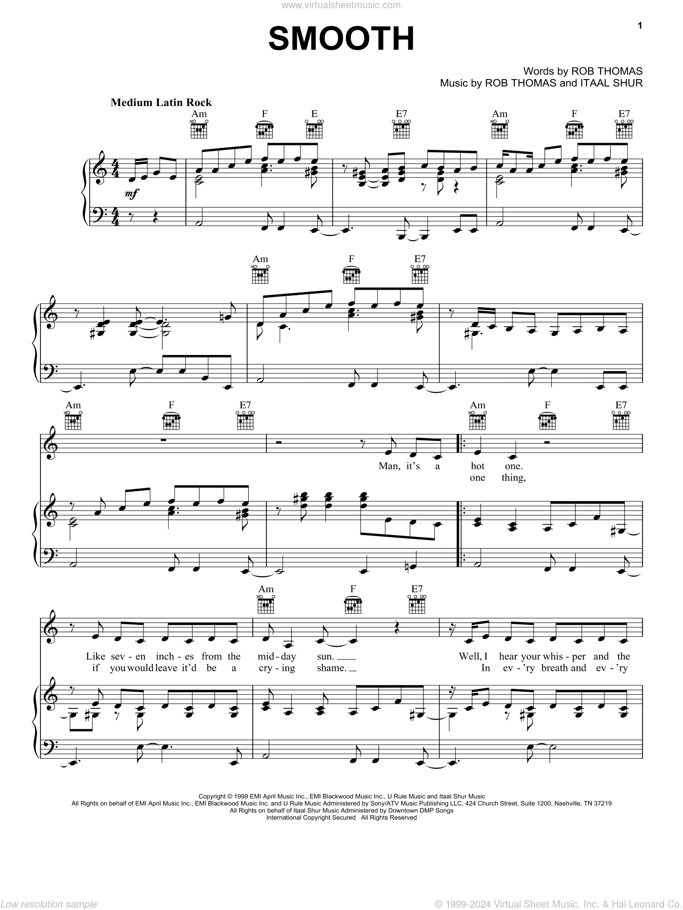 Smooth (feat. Rob Thomas)