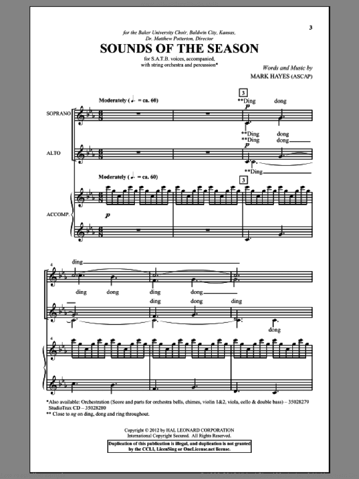 Sounds Of The Season
