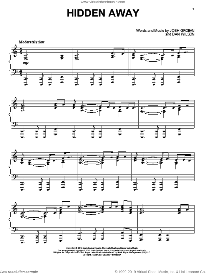 Hidden Away, (intermediate)