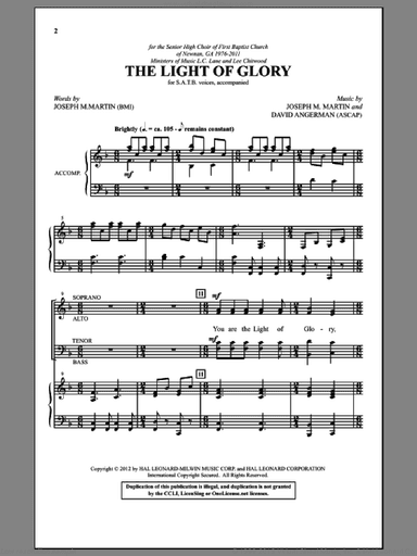The Light Of Glory