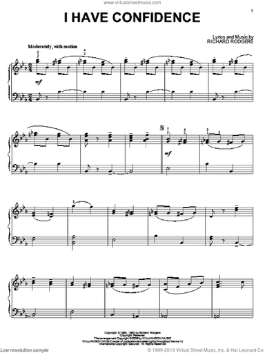 I Have Confidence (from The Sound of Music)