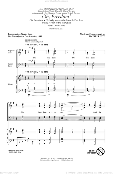 Oh, Freedom! (Medley)