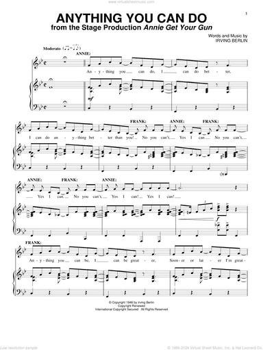 Anything You Can Do (from Annie Get Your Gun)