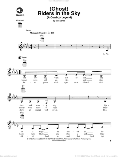 (Ghost) Riders In The Sky (A Cowboy Legend)