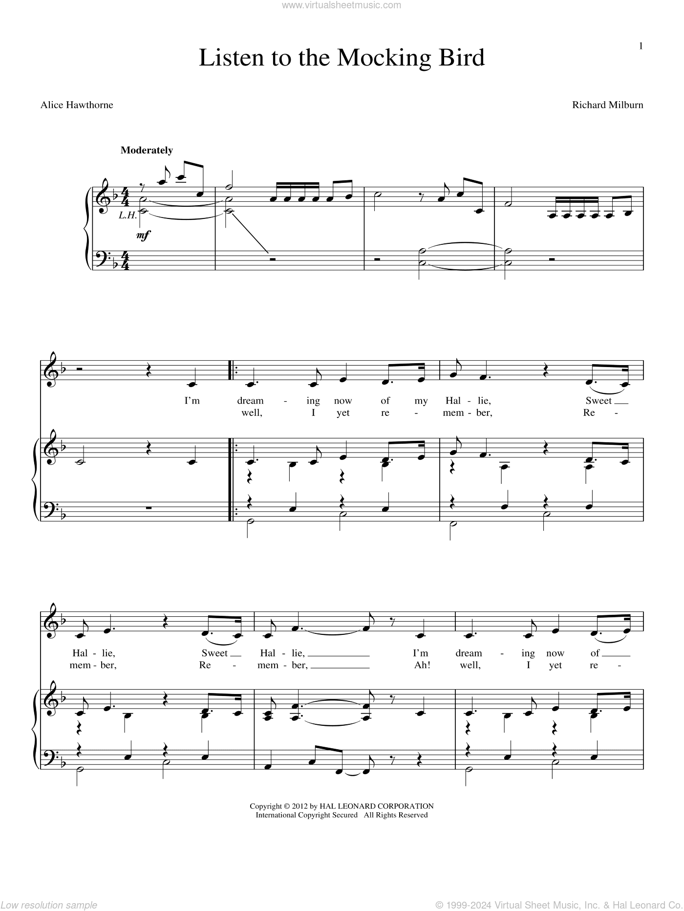 Listen To The Mocking Bird