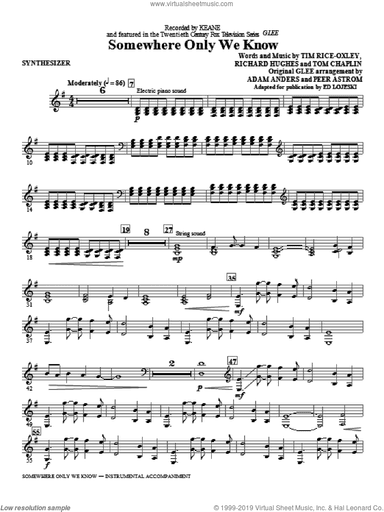 Somewhere Only We Know (complete set of parts)