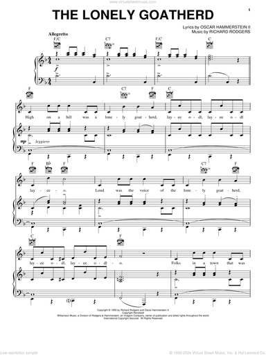 The Lonely Goatherd (from The Sound of Music)