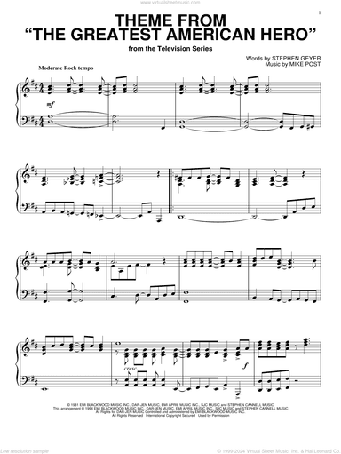 Theme From "The Greatest American Hero"