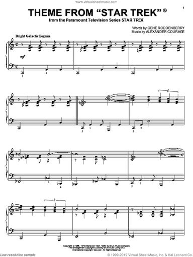 Theme from Star Trek(R)