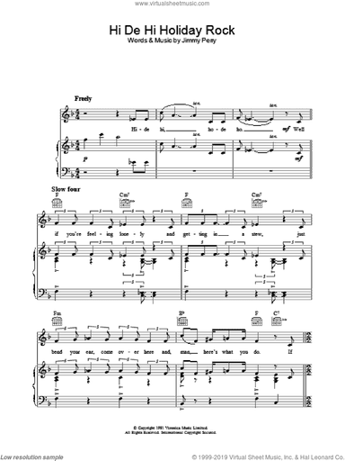 Hi De Hi Holiday Rock (theme from Hi De Hi)