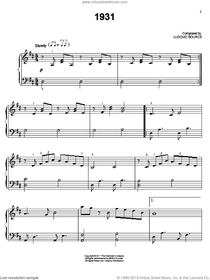 1931, (easy)