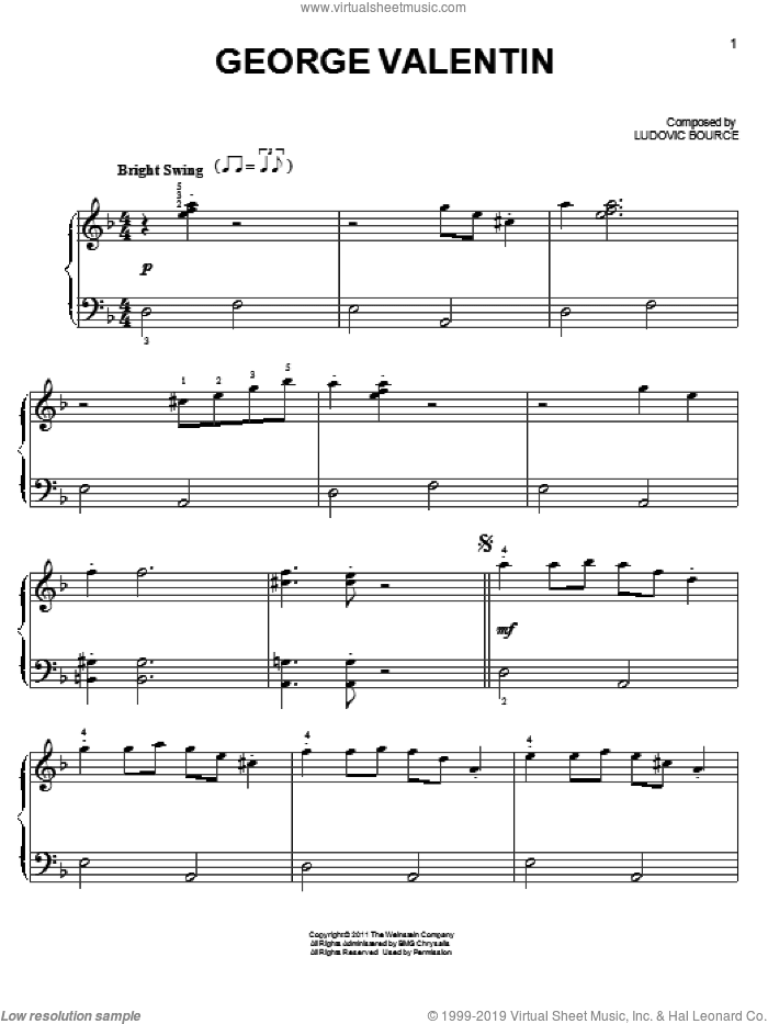 George Valentin, (easy)