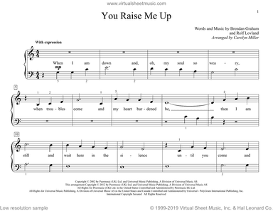 You Raise Me Up