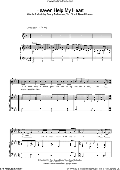 Heaven Help My Heart (from Chess)