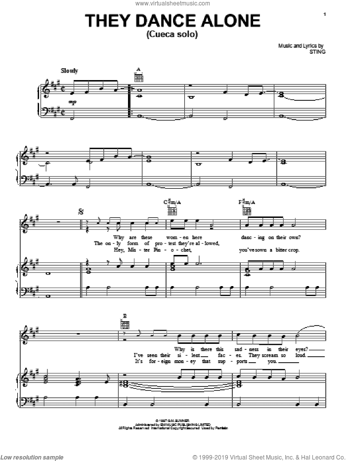 They Dance Alone (Cueca Solo)