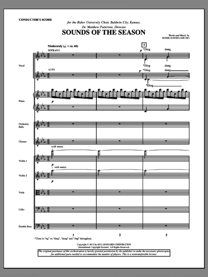 Sounds Of The Season (complete set of parts)