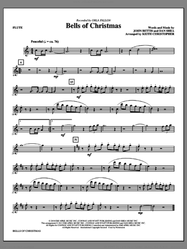Bells Of Christmas (complete set of parts)