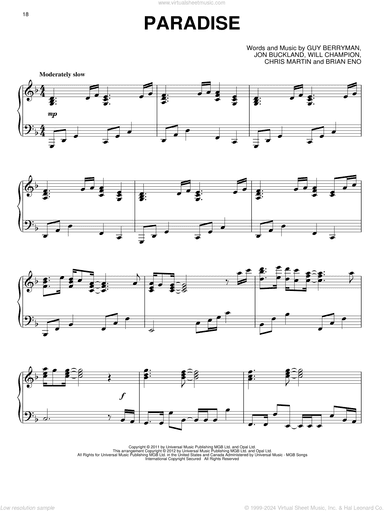 Paradise, (intermediate)