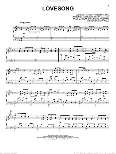 Lovesong, (intermediate)