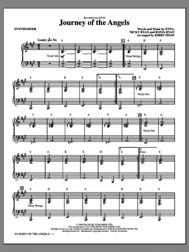 Journey of the Angels (complete set of parts)