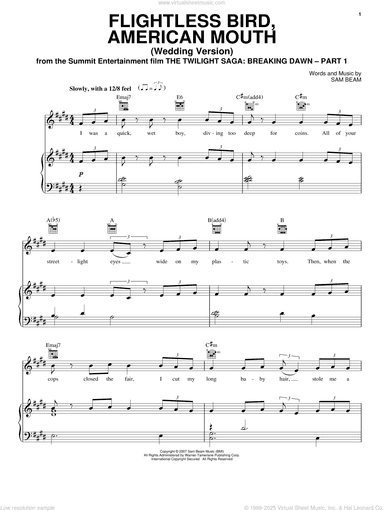 Flightless Bird, American Mouth (Wedding Version)
