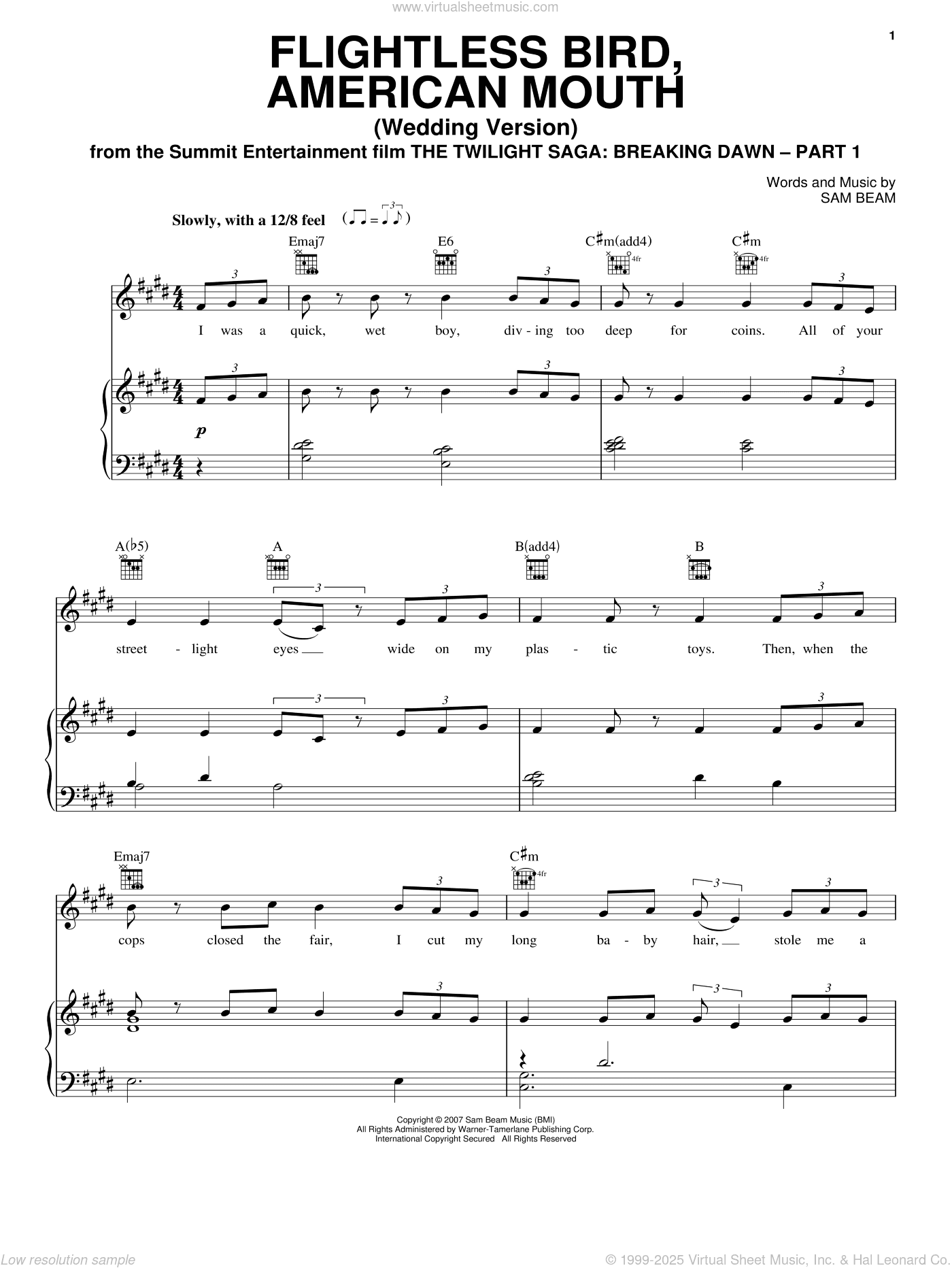 Flightless Bird, American Mouth (Wedding Version)