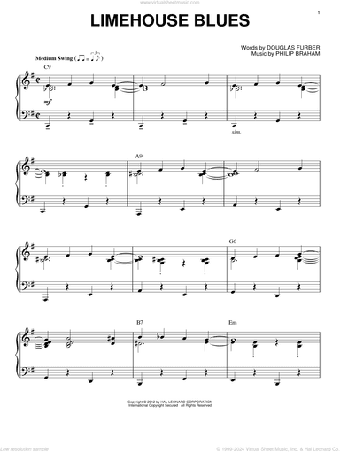 Limehouse Blues (arr. Brent Edstrom)