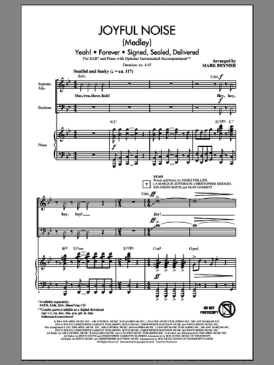 Joyful Noise (Medley)