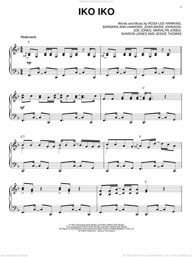 Iko Iko (arr. Brent Edstrom)