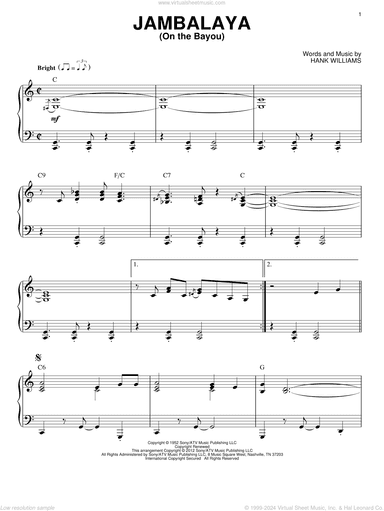 Jambalaya (On The Bayou) (arr. Brent Edstrom)