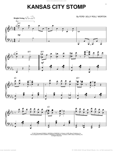 Kansas City Stomp (arr. Brent Edstrom)