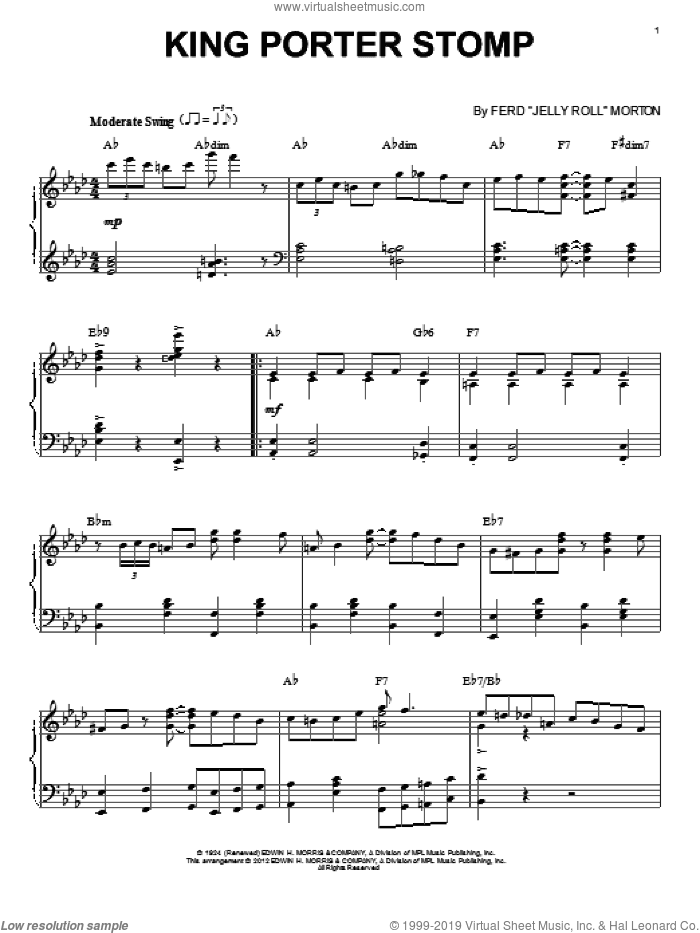 King Porter Stomp (arr. Brent Edstrom)