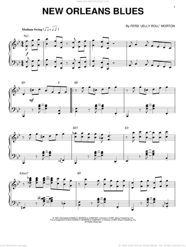 New Orleans Blues (arr. Brent Edstrom)