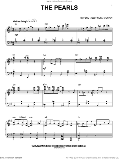 The Pearls (arr. Brent Edstrom)