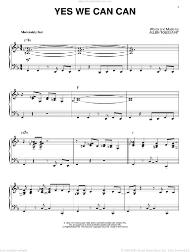 Yes We Can Can (arr. Brent Edstrom)