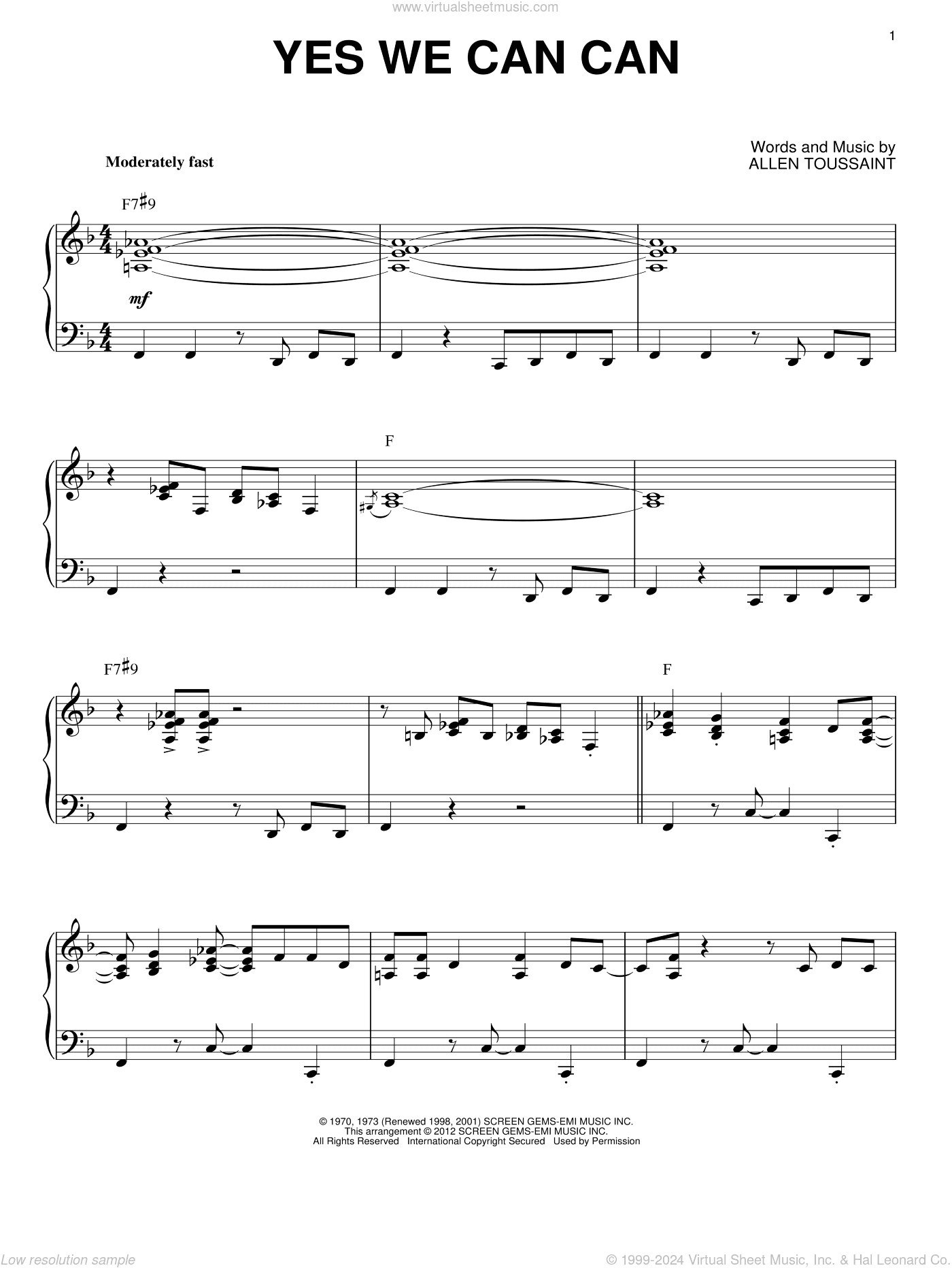 Yes We Can Can (arr. Brent Edstrom)