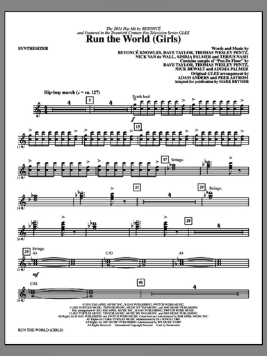 Run the World (Girls) (complete set of parts)