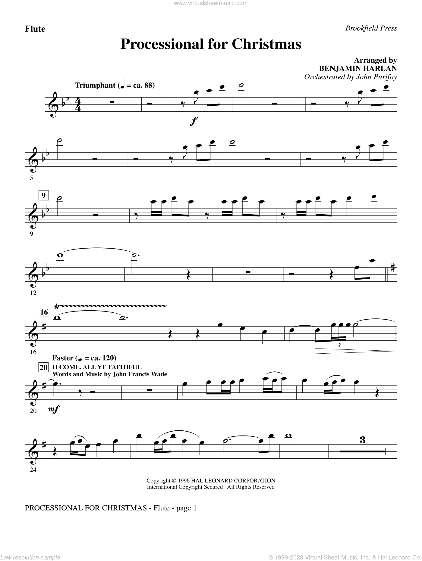 Processional For Christmas