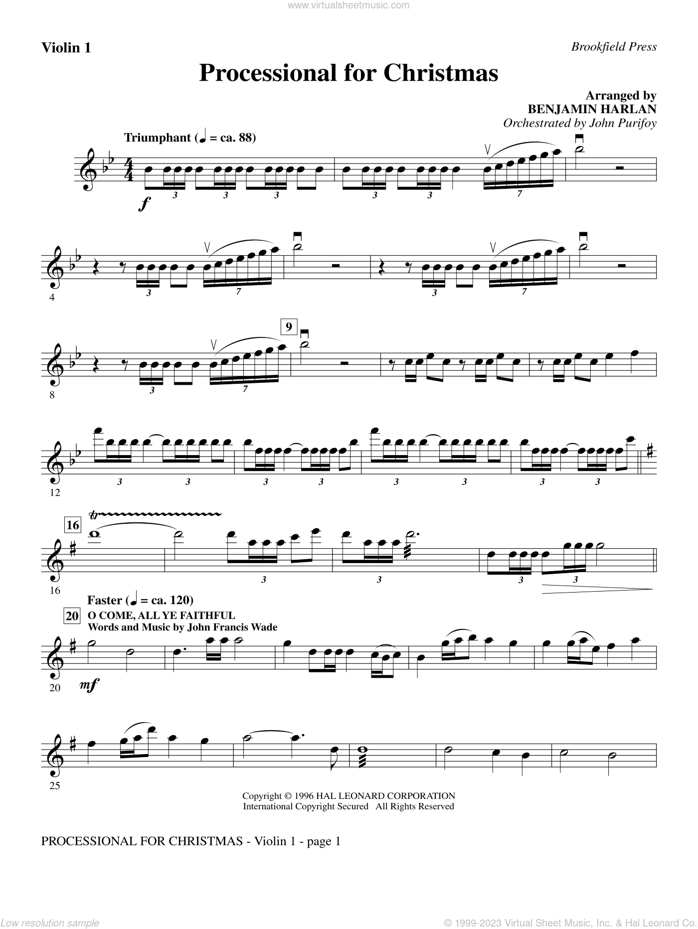 Processional For Christmas